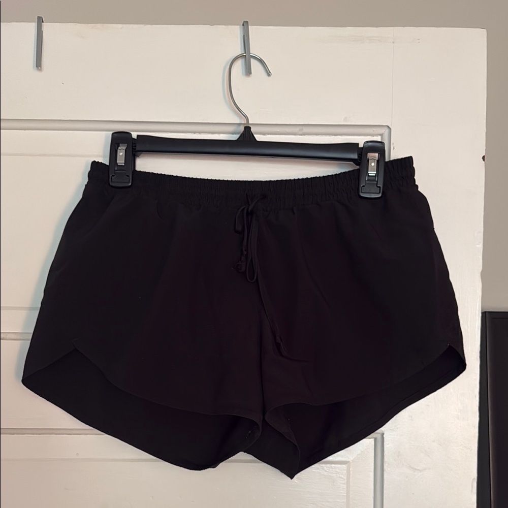 Old Navy Black Athletic Shorts Moisture-Wicking Elastic Waistband